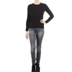 7 for all Mankind - THE SKINNY DARK STARS PAVE Gris Hot