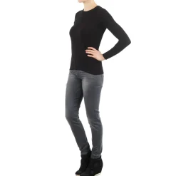 7 for all Mankind - THE SKINNY DARK STARS PAVE Gris Hot