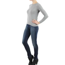 7 for all Mankind - THE SKINNY NEW ORL FLAME Bleu Hot