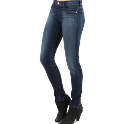 7 for all Mankind - THE SKINNY NEW ORL FLAME Bleu Hot