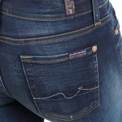 7 for all Mankind - THE SKINNY NEW ORL FLAME Bleu Hot