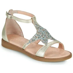 Acebo's Sandales Et Nu-pieds^- 9895GE-PLATINO-C
