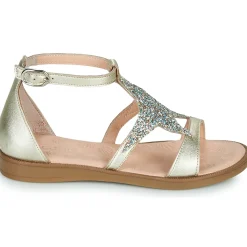 Acebo's Sandales Et Nu-pieds^- 9895GE-PLATINO-C