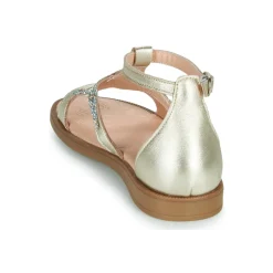 Acebo's Sandales Et Nu-pieds^- 9895GE-PLATINO-C