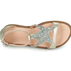 Acebo's Sandales Et Nu-pieds^- 9895GE-PLATINO-C