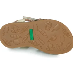 Acebo's - 5498GE-PLATINO-J< Sandales Et Nu-pieds