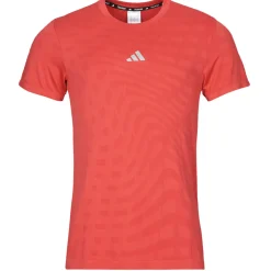 adidas Performance - Gym+ Training Seamless T-Shirt Rouge Clearance