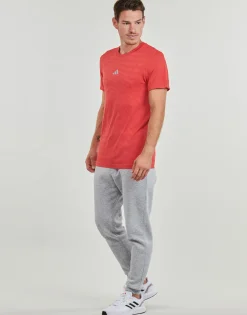 adidas Performance - Gym+ Training Seamless T-Shirt Rouge Clearance