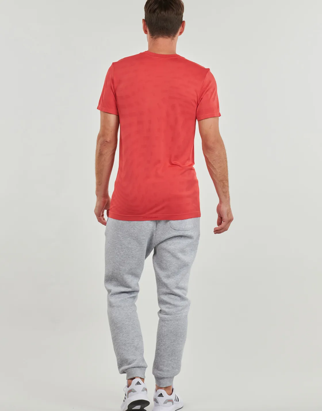 adidas Performance - Gym+ Training Seamless T-Shirt Rouge Clearance