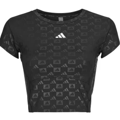 adidas Performance - Hyperglam Training Emboss T-Shirt Noir Online