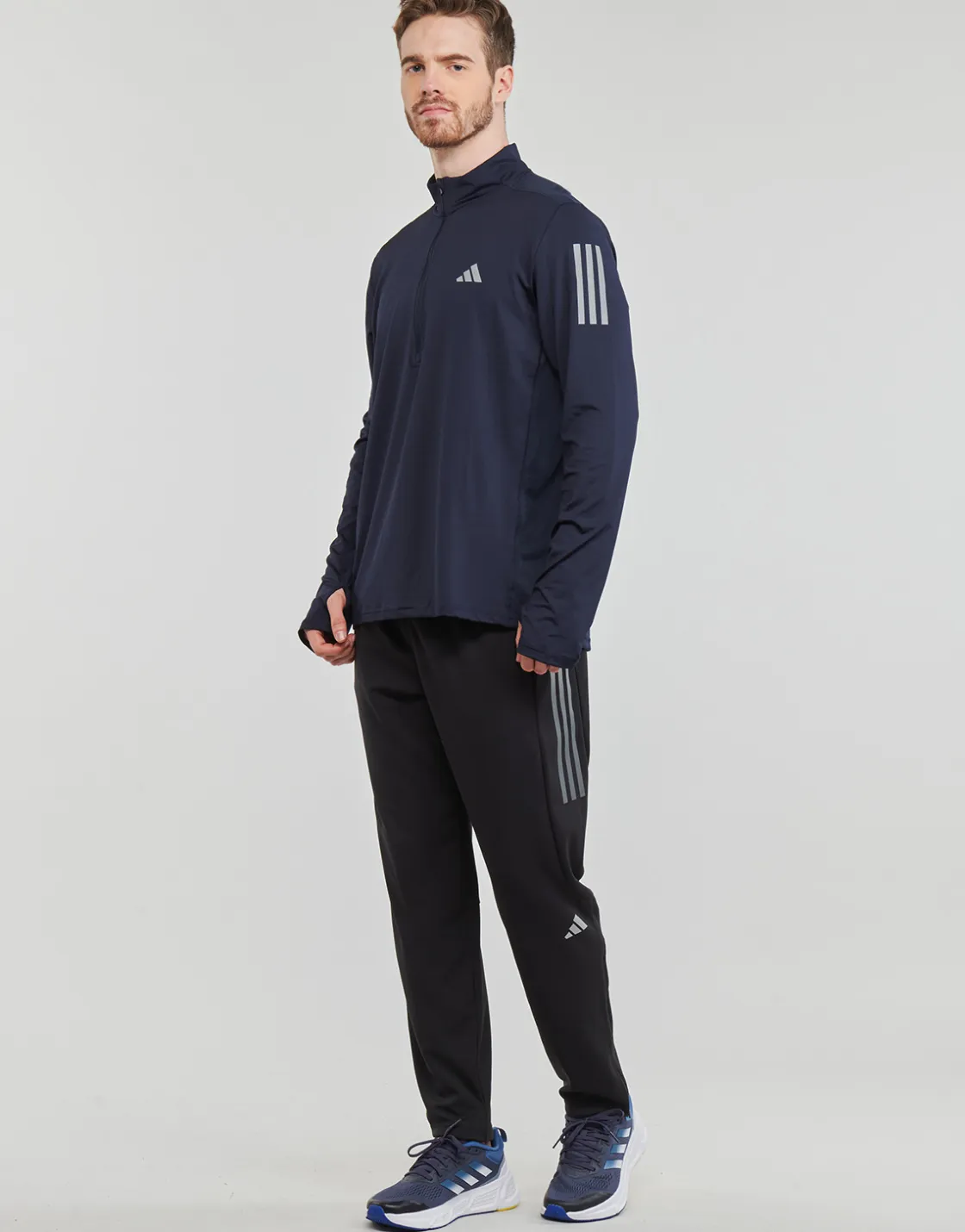 adidas Performance T-shirts & Polos^- OTR 1/4 ZIP