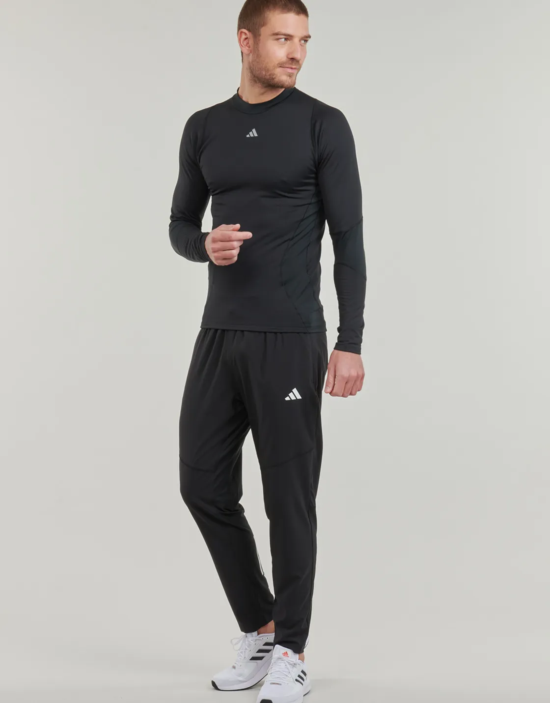 adidas Performance - TF CR LS TEE M< T-shirts & Polos