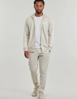 Adidas Sportswear - Basic 3-Stripes French Terry Track Suit Gris New