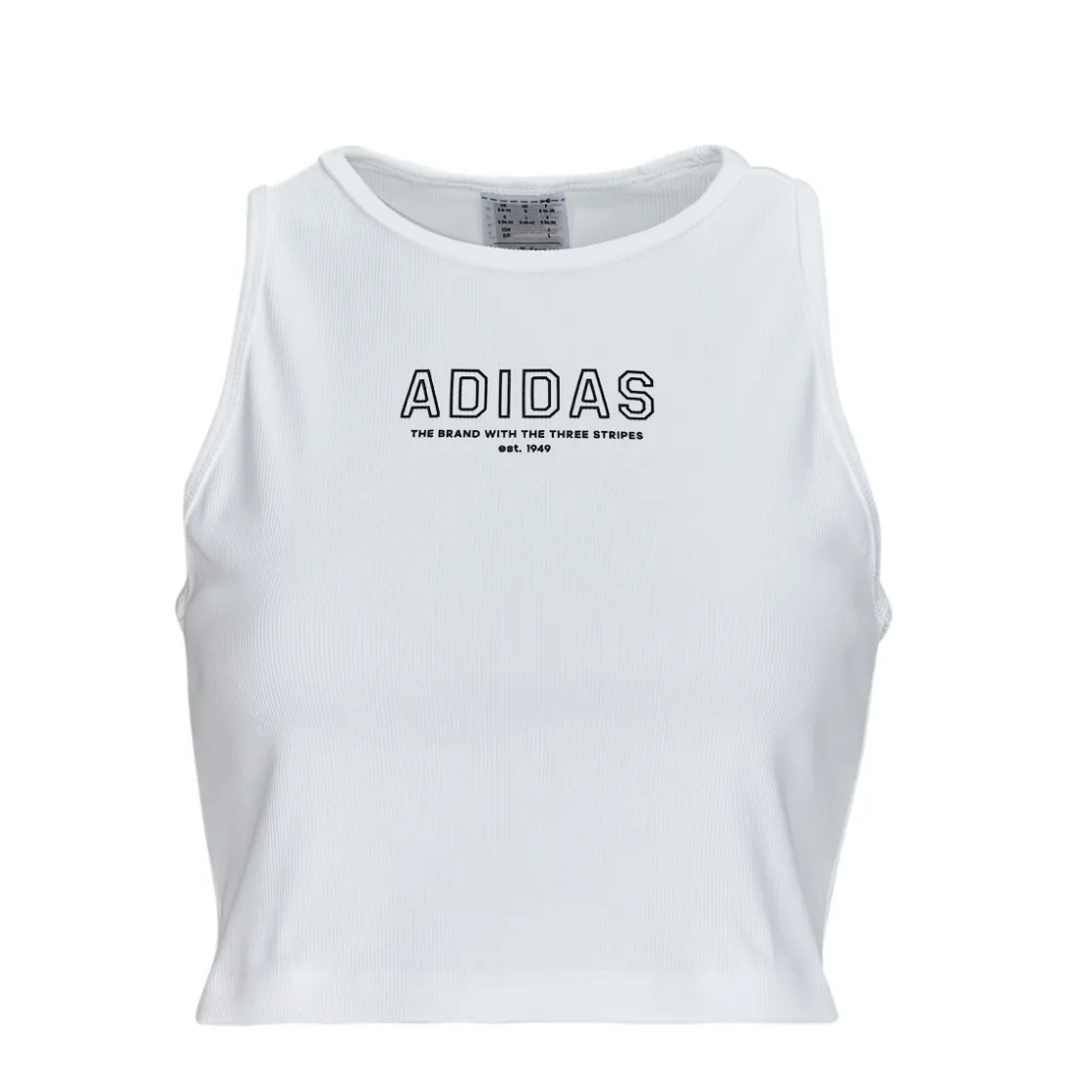 Adidas Sportswear T-shirts & Polos^- CROP TOP WHITE