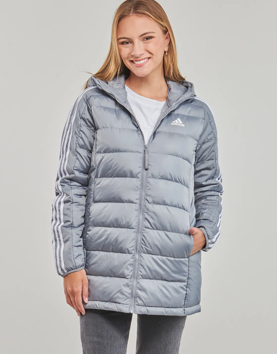 Adidas Sportswear Manteaux^- ESS 3S L D HP
