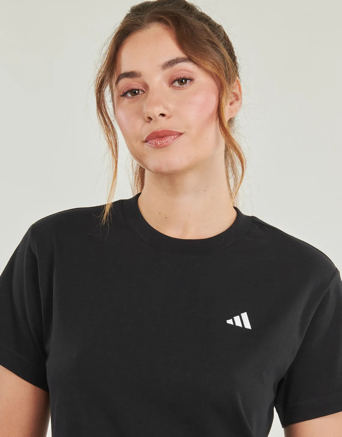 Adidas Sportswear - Essentials Small Logo T-Shirt Noir Discount