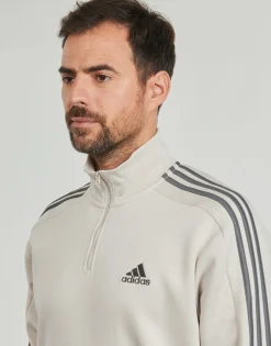 Adidas Sportswear - Essentials Fleece 3-Stripes 1/4-Zip Sweatshirt< Sweats & Polaires