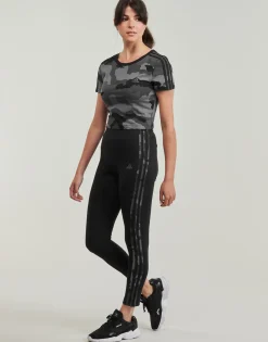 Adidas Sportswear - Essentials 3-Stripes Camo Print Baby T-Shirt Noir New