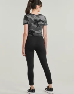 Adidas Sportswear - Essentials 3-Stripes Camo Print Baby T-Shirt Noir New