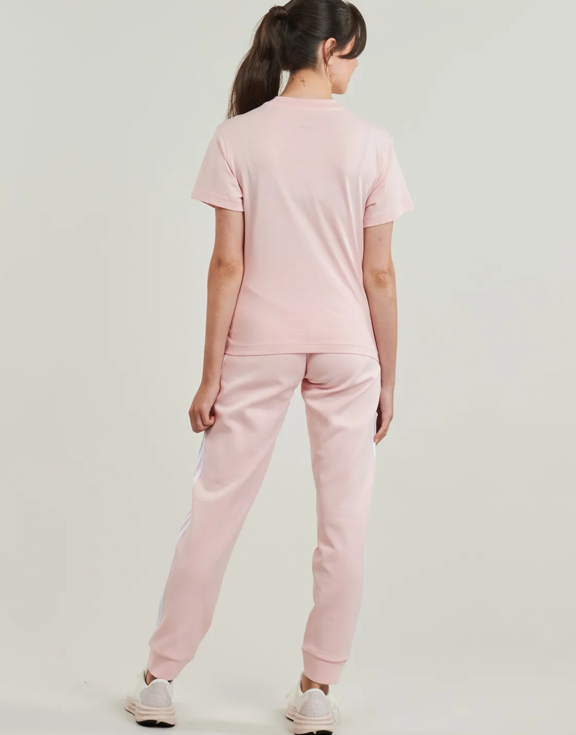Adidas Sportswear - Essentials Small Logo T-Shirt Rose Clearance
