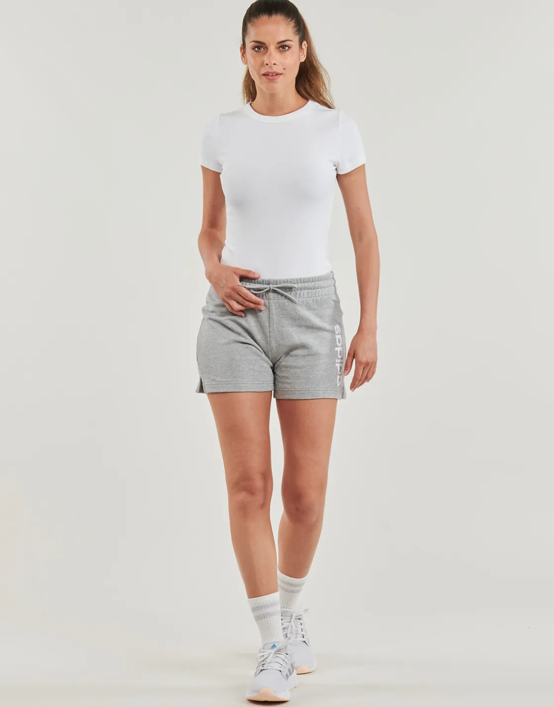 Adidas Sportswear - Essentials Linear French Terry Shorts< Shorts & Bermudas