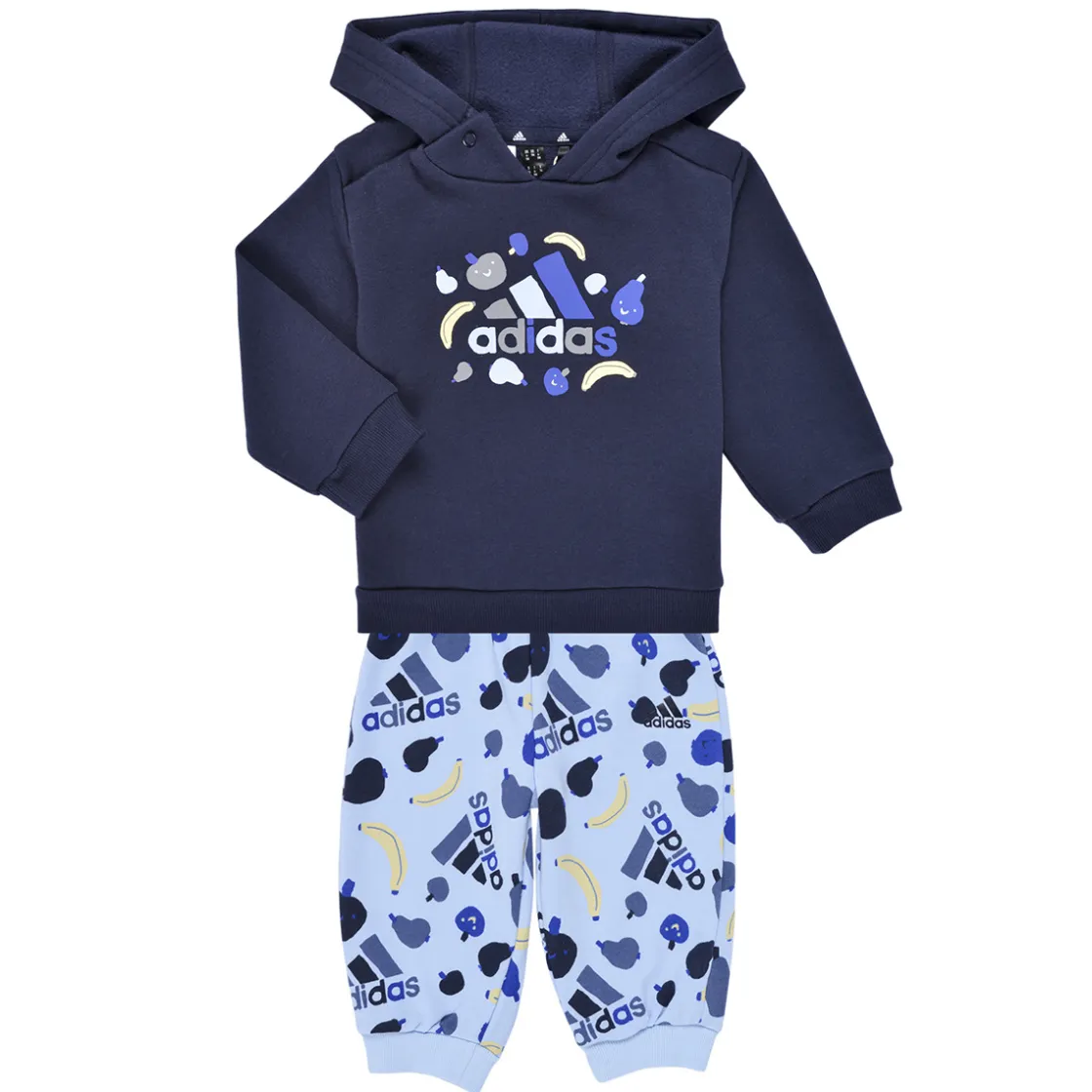 Adidas Sportswear - Essentials Allover Print Jogger Set Marine Discount