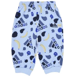 Adidas Sportswear - Essentials Allover Print Jogger Set Marine Discount