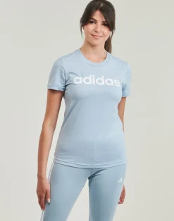 Adidas Sportswear - Essentials Slim Logo T-Shirt Bleu Best