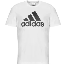Adidas Sportswear - Essentials Single Jersey Big Logo T-Shirt Blanc Online