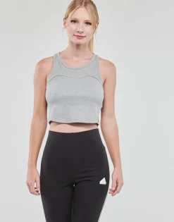 Adidas Sportswear - LNG RIB TANK Grismoyen Outlet