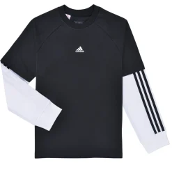 Adidas Sportswear T-shirts & Polos^- Street Jam 2-in-1 Long Sleeve Long-Sleeve Top