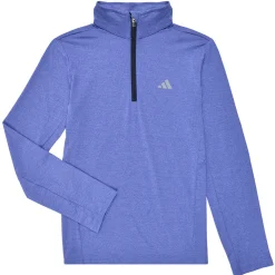 Adidas Sportswear - Training AEROREADY 1/2-Zip Long Sleeve Long-Sleeve Top Bleu Outlet
