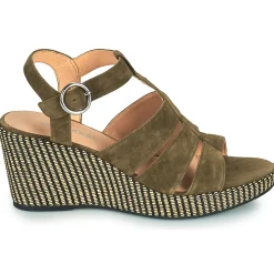 Adige - FLORY V5 VELOURS MILITAIRE< Sandales Et Nu-pieds