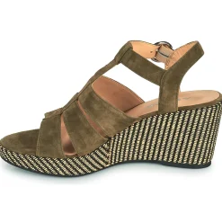 Adige - FLORY V5 VELOURS MILITAIRE< Sandales Et Nu-pieds