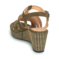 Adige - FLORY V5 VELOURS MILITAIRE< Sandales Et Nu-pieds