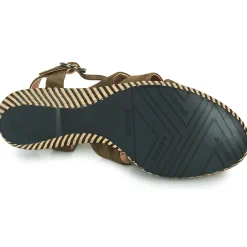 Adige - FLORY V5 VELOURS MILITAIRE< Sandales Et Nu-pieds