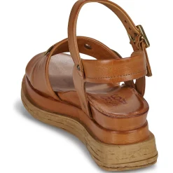 Airstep / A.S.98 - LAGOS SANDALS Camel Clearance