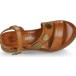 Airstep / A.S.98 - LAGOS SANDALS Camel Clearance