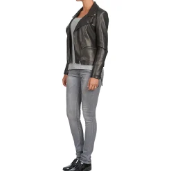American Retro - LEON JCKT Noir Discount