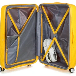 American Tourister - SOUNDBOX SPINNER 77/28 TSA EXP Jaune New