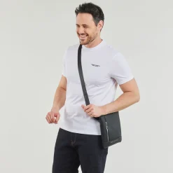 Armani Exchange - FLAT CROSSBODY Noir Clearance
