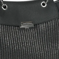 Armani Exchange Sacs À Main^- WAVE CROCHET TOP HANDLE M