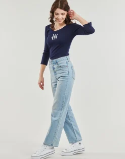 Armor Lux - T-SHIRT-MANCHES3/4-NWJ Lavande Discount