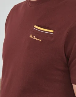 Ben Sherman - PIQUE POCKETT Bordeaux New