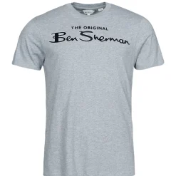 Ben Sherman - SIGNATURE FLOCK TEE Gris Hot