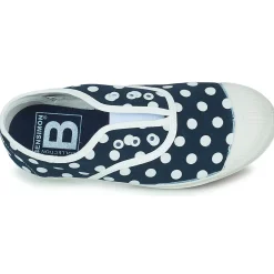 Bensimon Baskets Mode^- ELLY NAVY DOT