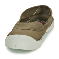 Bensimon - TENNIS ELASTIQUE Kaki Discount
