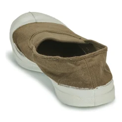 Bensimon - TENNIS ELASTIQUE Kaki Discount