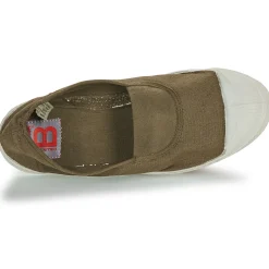 Bensimon - TENNIS ELASTIQUE Kaki Discount