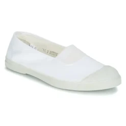 Bensimon - TENNIS ELASTIQUE Blanc Clearance
